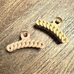 Claw Clip Bundle (Brown & Tan)